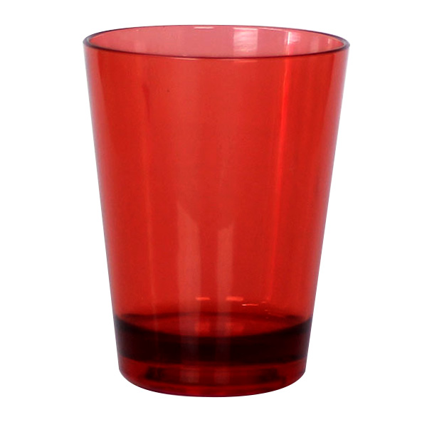 Vaso old fashion rojo